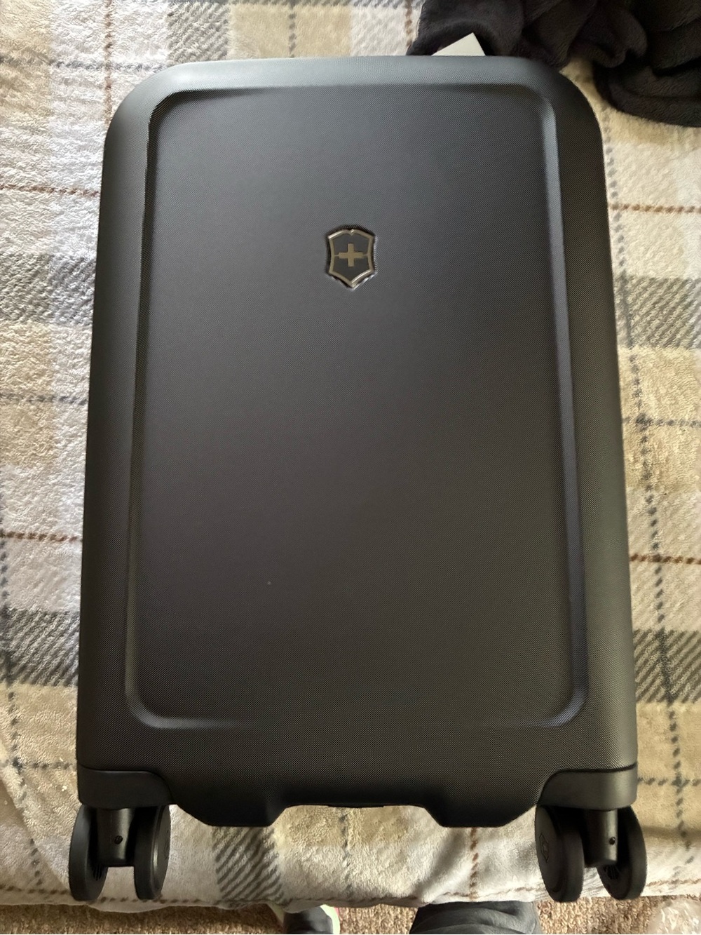 Victorinox Black Hard-Shell Carry-On Spinner